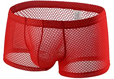 MKIUHNJ Herrenunterwäsche, sexy Unterhose, Baumwolle, sexy, atmungsaktive Unterwäsche, Slips für Männer Unterwäsche Herren T Shirt Shorty Herren L