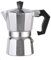 DFZHiuat Moka Pot - Caffettiera da 2/4/6/9 tazze, portatile, in acciaio inox, in alluminio, con manico isolato, per piano cottura, fornelli a induzione, 50 ml