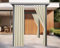 IlGruppone Tenda Per Gazebo Da Esterno Resistente 160 x 270 Cm 3 Varianti Colore Con Asole E Passanti Chiusura A Bottoni Antivento Antipolvere Uv Resistente - 4 Pezzi - Panna