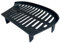 Durable 18-Inch Iron Fire Grate Heavy Duty Fireplace Grate for 18-Inch Fireback