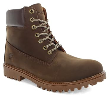 Lumberjack-RIVER 2 ANKLE BOOT man in cotto crazy horse, 43