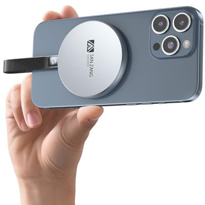 SAN ZANG MASTER Externe SSD 1TB Ultradünne 7mm Magnetische SSD Modernes Minimalistisches Design & Hohe Speicherkapazität SSD Festplatte Extern/Leichtes Aluminiumgehäuse/USB-C Kompatibel mit PC/Laptop