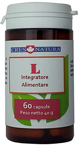 L 60 capsule. Integratore di colina (566mg) e acido pantotenico (6mg). Prodotto in Italia