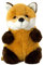 Living Nature Babyfuchs, realistisches weiches kuscheliges Baby-Fuchs-Spielzeug, Naturli umweltfreundlicher Plüsch, 17,5 cm
