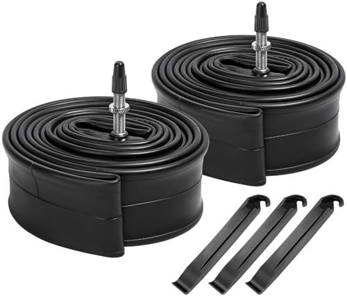 YunSCM 2PCS 45/57-406 Verdickung 20 Zoll Schlauch 20x1.75/1.95/2.25 FV32mm Presta Ventil kompatibel 20 Zoll Kinderfahrrad/E-Fahrrad/Fahrradschlauch 20x1.75 20x1.95 20x2.0 20x2.10 20x2.125 20x2.25