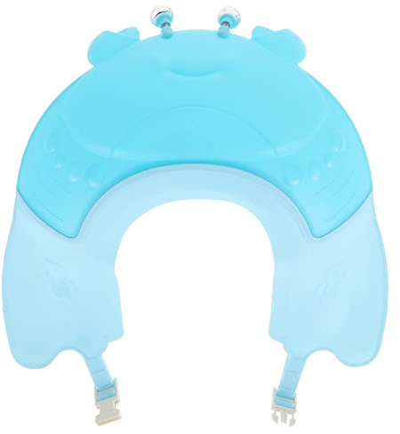 Silikon-shampoo-kappe Cartoon- Kinderhüte Verstellbare Shampoo-kappe Bademütze Haarschild Waschen Badeutensilien Für Neugeborene Kindershampoo Tpe Karikatur Taucherbrille Baby