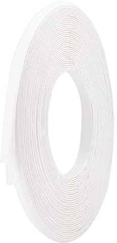 PandaHall 20 m Kunststoff-Ausbeinrolle 14 mm/0.55 Zoll Weißer Baumwollbezug Für Hochzeitskleider