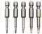 Fongmore 5 puntas de destornillador hexagonales de 50 mm, cabeza triangular magnética, grado de impacto, tratado térmicamente, acero S2 TA1.8 TA2.0 TA2.3 TA2.7 TA3.0