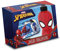 Spiderman - Set regalo per giochi d'acqua con shampoo per bagnoschiuma, dispenser 3D, 300 ml e gioco d'acqua