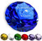 polar-effekt Deko Glas Diamant in Blau mit personalisierter Gravur zur Hochzeit - Dekostein mit Name - als Briefbeschwerer geeignet - Hochzeitsgeschenk für Ehepaare - Motiv Unendlichkeitszeichen
