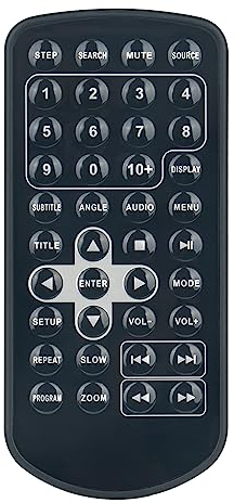 VINABTY Neu T-701 ErsatzFernbedienung T701 Fernbedienung Ersatz für Alba 7 Inch Portable Swivel Screen DVD Player Remote Controller
