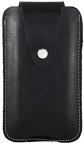 Taktische Hüfttaschen Herren Tasche Mode Solide Taille Telefon Haspe Tasche Schloss Gürtel Plug Tasche Paket Neutral Karte Farbe Hüfttaschen Schlüsseletui mit praktischem (Black, 16.5X1X10CM)