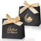 BHGT 20 Stücke Ramadan Geschenkkarton Schwarz Gold Eid Mubarak Geschenktaschen Eid mubarak Geschenkbox für Islamisches Festival Bankett Abendessen Dekorationen Ramadan Geschenke Geschenktüten