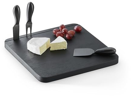 PHILIPPI - Fromage Käsebrett mit 3 Messern