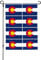 Colorado Staatsflagge, Druck, Gartenflagge, doppelseitige Flagge, 71,1 x 101,6 cm, für saisonale Outdoor-Dekoration