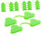 TOYANDONA 50 Pièces Pince De Membrane à Vent Pinces De Fixation Pour Clips De Clips De Plante Clip De -joints Clip De Fixation Pour Plastique