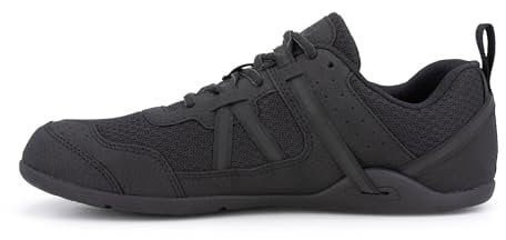 Xero Shoes Prio Herren Barfußschuhe — Laufschuhe für Herren, Nullabsatz, minimalistisch, Breite Zehenbox, Leichtgewichtige Trainingskleidung — Schwarz, Größe 44,5 EU