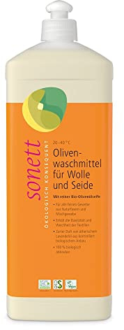 Olivenwaschmittel für Wolle und Seide 20–40 °C 6 x 1 l