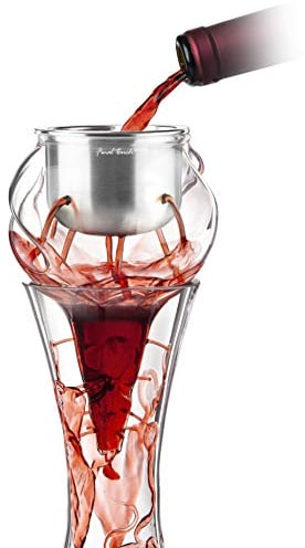 Final Touch Conundrum Stainless Steel Aerator for Wine Decanters (WDA595)