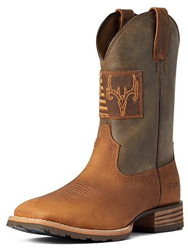 Hybrid Patriot Country Westernstiefel, Casper Brown, 48 EU