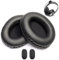 Ear Pads Foam Cushion Microphone Cover Compatible with Microsoft LifeChat LX-3000 LX 3000 Headset Life Chat Headphone (Pu Leather Ear Pads+Microphone Cover)