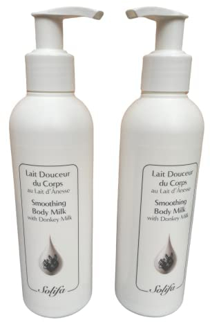Eurotel 400 ml – Körpermilch mit Eselsmilch (20%) + natürliche Reparaturstoffe – Fab. Belgien/Frankreich