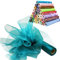 Time to Sparkle 29CM X 26M Organza Rolle Weich Schiere Stoff Hochzeit Party Geschenke(Turquoise)