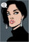 UDERUI Roy Lichtenstein Poster Rosa Lippen Mädchen Drucke Roy Lichtenstein Wandkunst Roy Lichtenstein Leinwand Gemälde Für Wanddekoration Bild 50x70cm Kein Rahmen