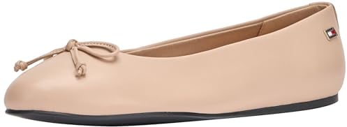 Tommy Hilfiger Ballerine Donna Essential Chic Ballerina Eleganti, Beige (Misty Blush), 38