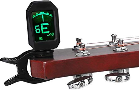 Gitarren-Tuner-Clip, Digitaler Tuner, Professioneller Clip-on-Tuner Für Gitarre, Bass, Ukulele, Violine, Mandoline, Banjo-Akustik-Kalibrierungstuner