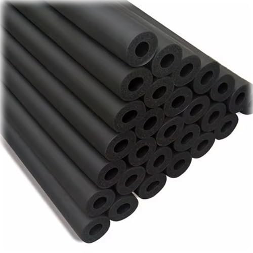 Rohrisolierung 1.8/2.0m Lang Flexibel Rohrdämmung Kautschuk Isolierschlauch 9/15/20mm Dick Schaumstoffschlauch für Klimaanlagen im Freien Id 6/9/13/16/20/25/34/43/48/60/76/89/110mm(Innendurchmesser 13