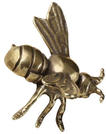 ANDRESLAD Garten Bienen Ornamente Buchstaben Bienen Neuartige Bienen Dekoration Für Den Innenbereich Tisch Bienen Dekor Exquisite Bienen Dekoration Meditierende Statue Desktop Bienen