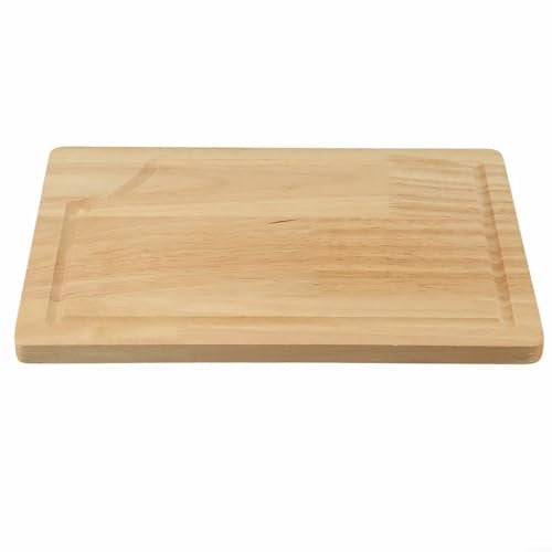 Honseadek Set di taglieri in legno di rovere, per uso domestico, in rovere codificato a colori, comodo design di classificazione per una preparazione sicura degli alimenti (medio)