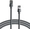 Steinwhale Cable Ethernet para Starlink Standard/Gen 3 y Mini 5M/16.5 pies, conector de barril impermeable, transferencia de datos CAT5E de 1000 Mbps, uso en exteriores, resistente al frío y al calor,