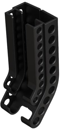 Battery Storage Organiser | AA & AAA Combo Battery Holder | Wall Mount | For 10 AA and 10 AAA Batteries | Battery Organiser | Wall Mounted Battery Dispenser Organiser Container