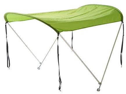 Toldos Bimini para Barcos, Cubierta Bimini Verde, Cubierta Universal para Pontón, Casco V y Pesca