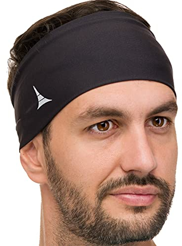 French Fitness Revolution - Dehnbares Sport-Stirnband Männer & Frauen - Schweißband zum Laufen, Radfahren, Basketball, Yoga, Fitness - feuchtigkeitsableitendes Workout-Haarband