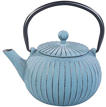 Rosenstein & Söhne Théière Asiatique en Fonte 0,5 Litre - Bleu
