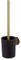 Tiger Tune, Brosse de WC avec support mural, Laiton brossé, Noir