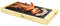 SUNTEC Tischgrill TGR-7017 bamboo – Natürliches Bambus Design – Elektrisch grillen am Tisch indoor & outdoor – Mit Antihaft Grillfläche – Gut für Fisch + Fleisch + Gemüse – Elektrogrill ohne Rauch Bg