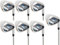 LAZRUS GOLF Premium Golf Irons Individual or Golf Irons Set for Men (4,5,6,7,8,9,PW) or Driving Irons (2&3) Steel Shaft Regular Flex Golf Clubs (LH, 4-PW Set, 7 pcs)