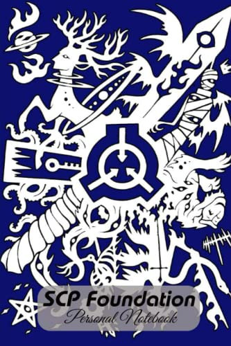 SCP foundation personal note: SCP Foundation - Top Secret Notebook - journal notebook for scp foundation fans - 6x9 inches - 100 pages: Secure. Contain. Protect with blue cover
