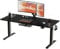 Devoko Electric Standing Desk 160x70cm, Height Adjustable Desk Ergonomic Stand up Table with 2 Memory Preset, Black