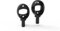 2taktshop Set: 2 Blinker in Schwarz ohne orangenem Glas - Simson KR51/1 Schwalbe, KR51/2