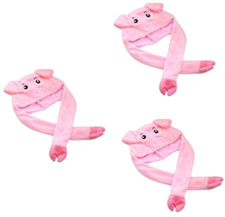 Abaodam 3 Stücke Einzigartige Jungen Und Mädchen Hut Plüsch Mützen Beweglichen Ohren