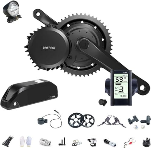 Bafang Electric Bike Conversion Kit 1000W 48V 52V Mid Drive Motor BBSHD BBS02B EBike Conversion Kit with Battery 48V 52V 20AH,Display DPC18/C965/850C/750C Optional