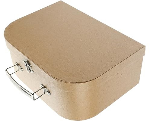 KONTONTY Geschenkbox Koffer Aus Dickem Papier Aufbewahrungsbox Für Party-leckereien Robust Und Haltbar