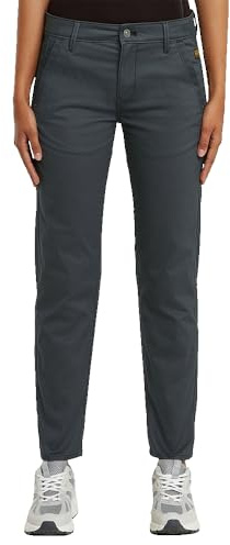 G-STAR Damen Kate Boyfriend Chino, Grau (Petrol D25257-D715-860), 30W / 32L