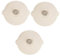 Cabilock 3 Pièces Couverture Fraîche En Silicone Couvercle Universel Réutilisable Couvercle Alimentaire Pour Micro-ondes Couvercles D'aspiration Alimentaire Joint Wok Beige Gel De Silice