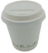 1000 Gobelets 10/12 cl (4 oz) en Carton Blanc avec Couvercles en Plastique – Tasses Jetables avec Couvercles Hermétiques de Qualité Professionnelle pour Boissons Chaudes